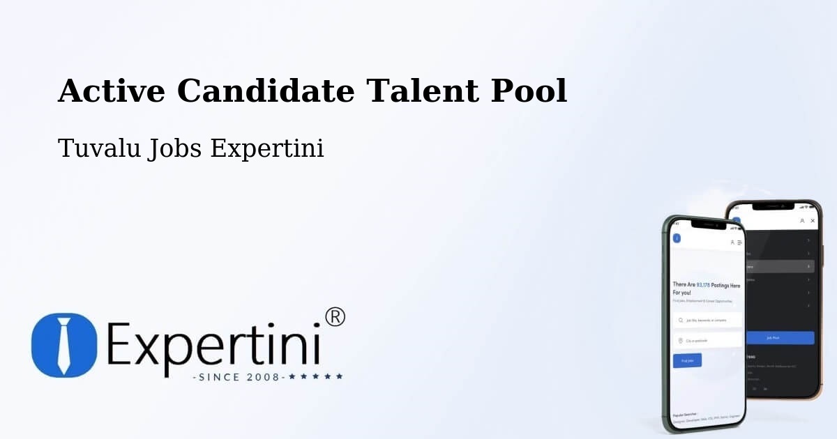 Active Candidate Talent Pool – Tuvalu - Tuvalu Jobs Expertini