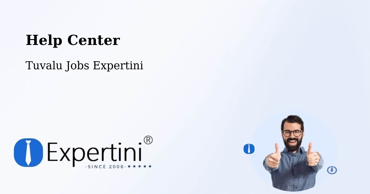 Help Center – Tuvalu - Tuvalu Jobs Expertini